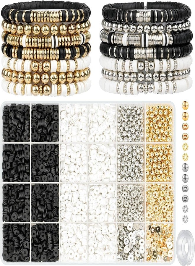 SPRADE Unicorn Bracelet Making Kit for Girls, Jewellery Making Kit for Kids DIY Clay Bead Set Making, Toys for Girls Age 6-12 Years Old Multicolor (Black) - Image 1